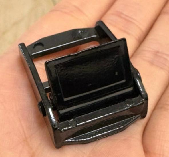 Черный цинковый сплав электрофорезная застежка-кнопка натяжитель груза