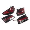 L&R Red LED Tail Lights Rear Lamp Assembly For BMW 5 Series G30 G38 2018-2020