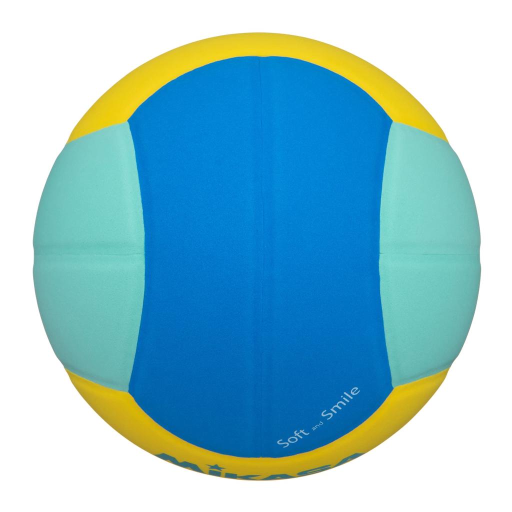 MIKASA Smile Size Recommended Internal Pressure Dodgeball, 2, 160g, Blue/Yellow/Green, SD20-YLG, 0.10-0.15 Kgf/cm²
