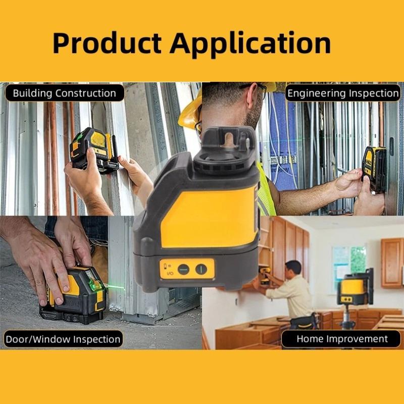 Portable Green Laser Leveler 50m High Precision Laser Level Beam Line  Automatic Self-Leveling Measuring Tools