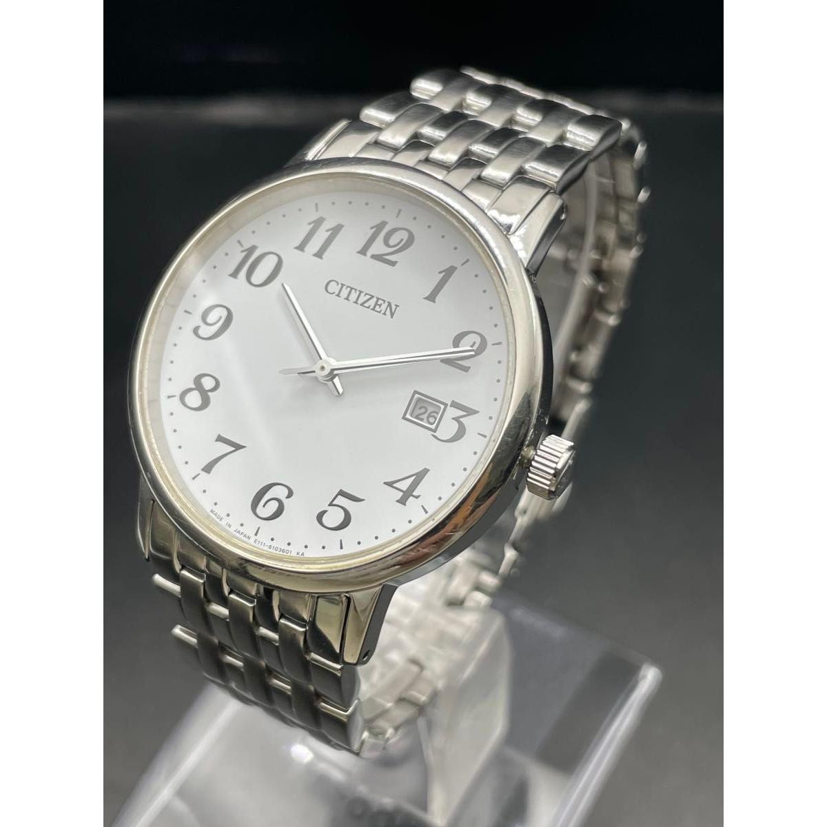 [Solar operated product] CITIZEN Citizen Eco-Drive Made in Japan Easy-to-read Eco-Drive Calendar