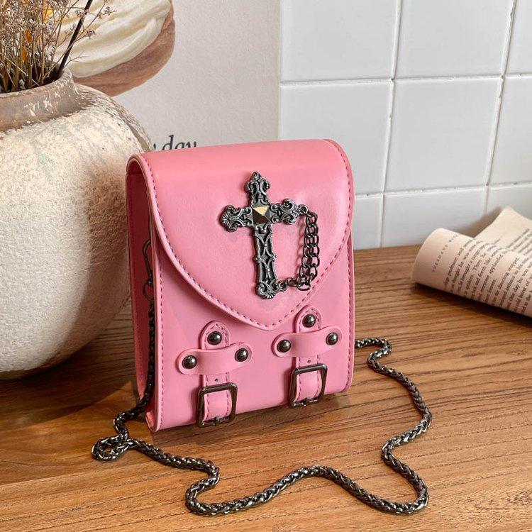 

New Women s Vintage Studded Mini Square Bag Trendy Edgy Crossbody Purse, Versatile Shoulder Handbag for Commute & Street Fashi