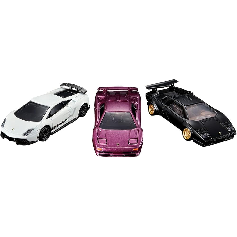 Takara Tomy Tomica Premium Lamborghini 3 Models Diecast Toy Cars