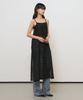 General Idea Voile Lace Layered Dress [Black] / Gf2Lop518