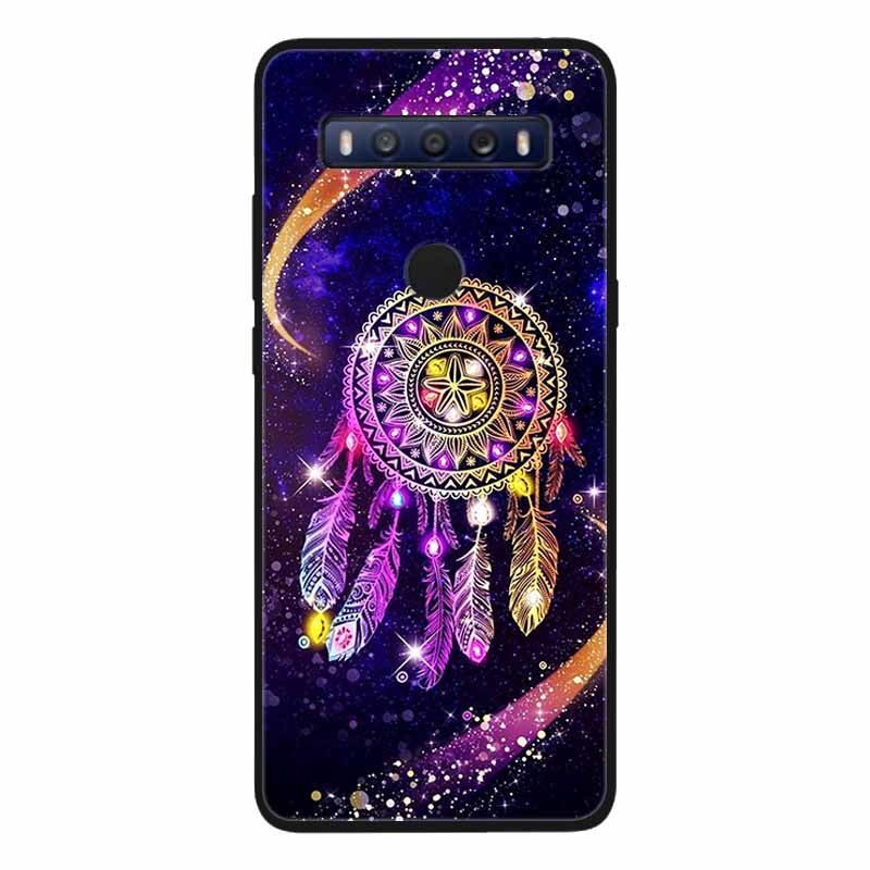 Para TCL 10 SE Funda Suave de Silicona Fresca y Moderna Para TCL 10SE T766U T766H Tapa Trasera TCL10SE TPU Protectora para Teléfono Fundas