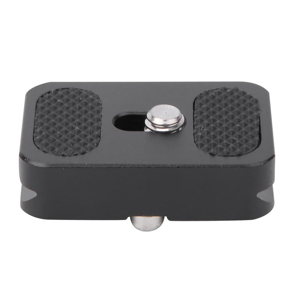 PU25 Mini Quick Release Plate with 1 4 inch Screw Mount for Tripod Ball Head Monopod AccessoryPU25