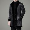 Men's Double-Sided Sable Fur Mid-Length Winter Coat