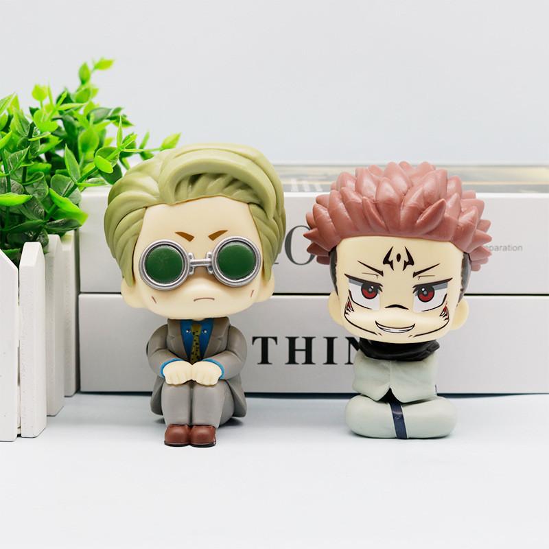 Jujutsu Kaisen Pvc Hand Puppet Nanami Kento And Sukuna Character Figurine For Gift