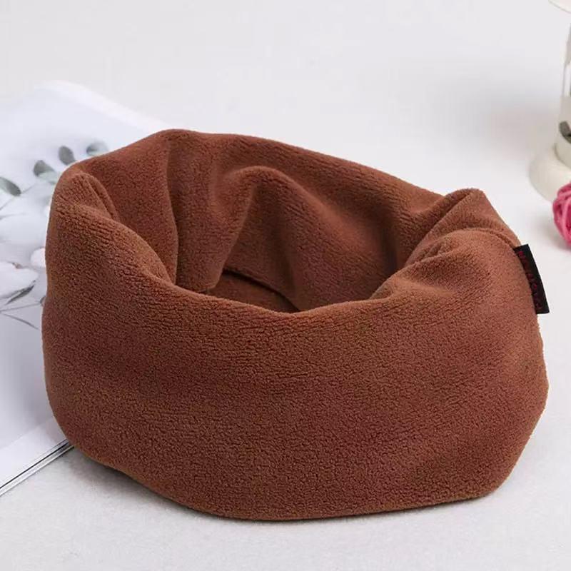 Unisex Winter Scarf and Cycling Headwear: Cold-Protection Velvet Windproof Neck Gaiter