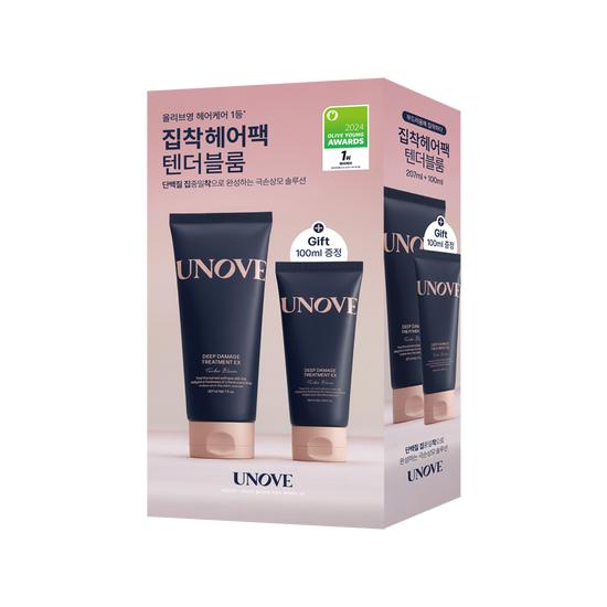 Unove Deep Damage Hair Treatment EX Tender Bloom 207ml+100ml