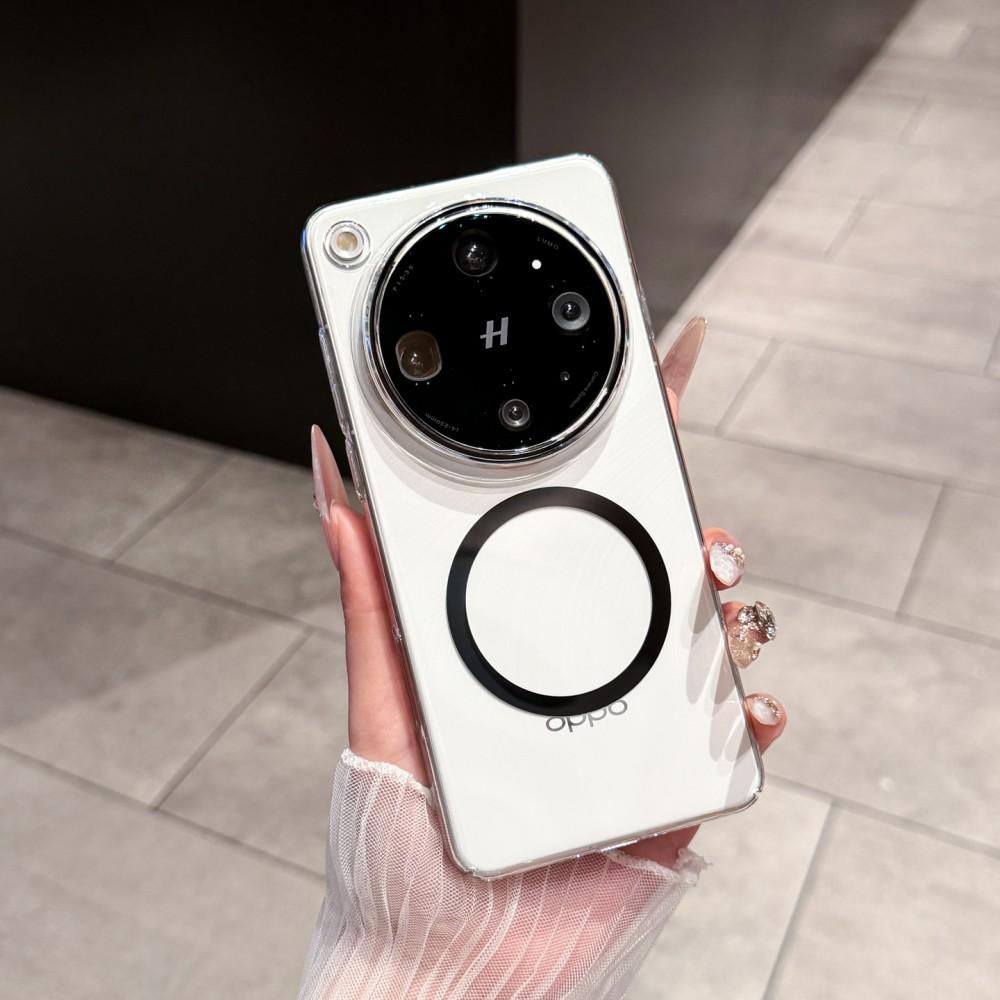 For OPPO Find X9 Ultra Case Hard PC Transparent Magnetic wireless charging Protective Back Cover For Find X9S Pro X9Ultra Shell