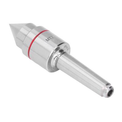 Mitlaufende Spitze MK2 Kohlenstoffstahl 60 Grad Morsekonus Drehwerkzeug für Hochgeschwindigkeitsdrehmaschine CNC-Drehmaschine