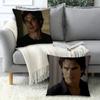 Vampire Diaries Starring D-Damon S-Salvatore  Pillow Case Office Cushions Suitable For Sofa Car Bedroom Decorative Cushion Cover