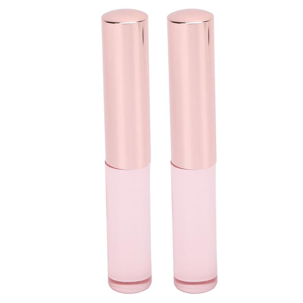 2pcs Lip Applicator Brush Portable Lip Gloss Applicator Makeup Lipstick Applicator for Lip Blush Eye