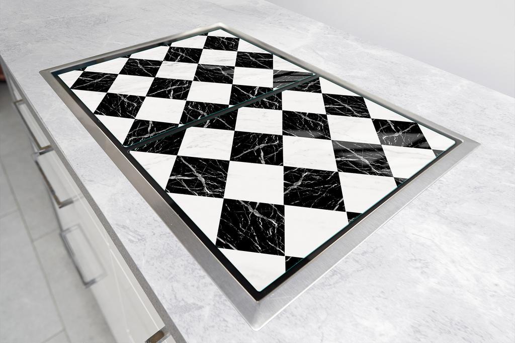 PLACA PROTECTORA DE CRISTAL PARA COCINA 2x35x52 MOSAICO