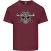 Engine Skull Mechanic Car Biker Motorbike Unisexs Light Cotton TShirt