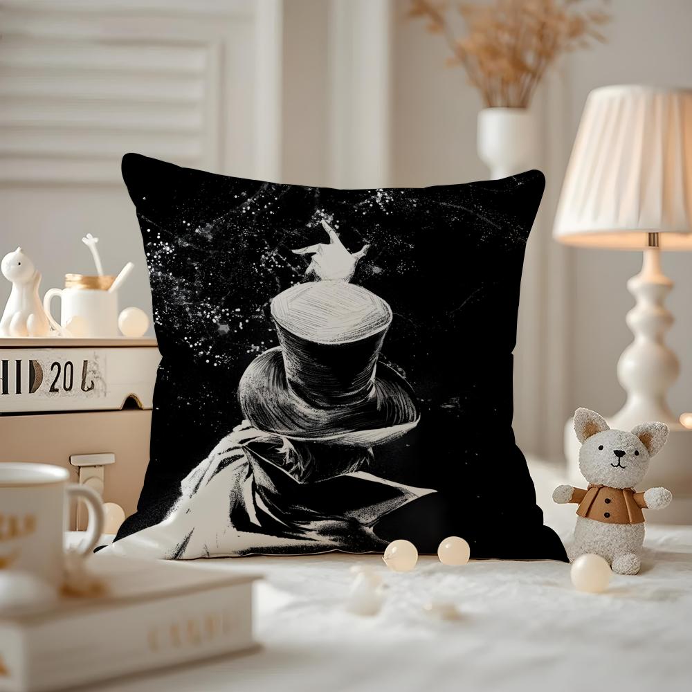 Lord Of Mysteries Anime Cushion Cover Pattern Printed Pillowcase For Living Room Sofa Cushion Cover & Bedroom Decor
