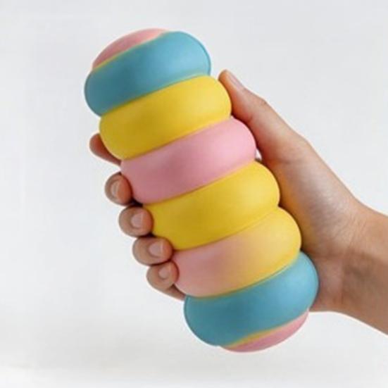 Marshmallow Shape Squeeze Toy Soft PU Fidget for Stress Relief Slow Rising Office Decompression Emotional Release Toy for Office Home
