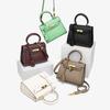 Handtasche mit Palmenmuster für Damen Multifunktionale Tasche für Damen Kelly Bag Umhängetasche Crossbody
