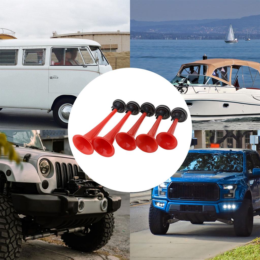 Hava Korna 125DB/185DB 12V Süper Gürültülü Araba Tam Komple Sistem Kompresörlü 5 Korno Hava Korna Hoparlörleri Araba Kamyon Tekneler İçin