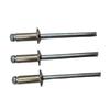 Tuerca remachable de acero inoxidable de extremo abierto y cabeza redonda 304 Remache ciego