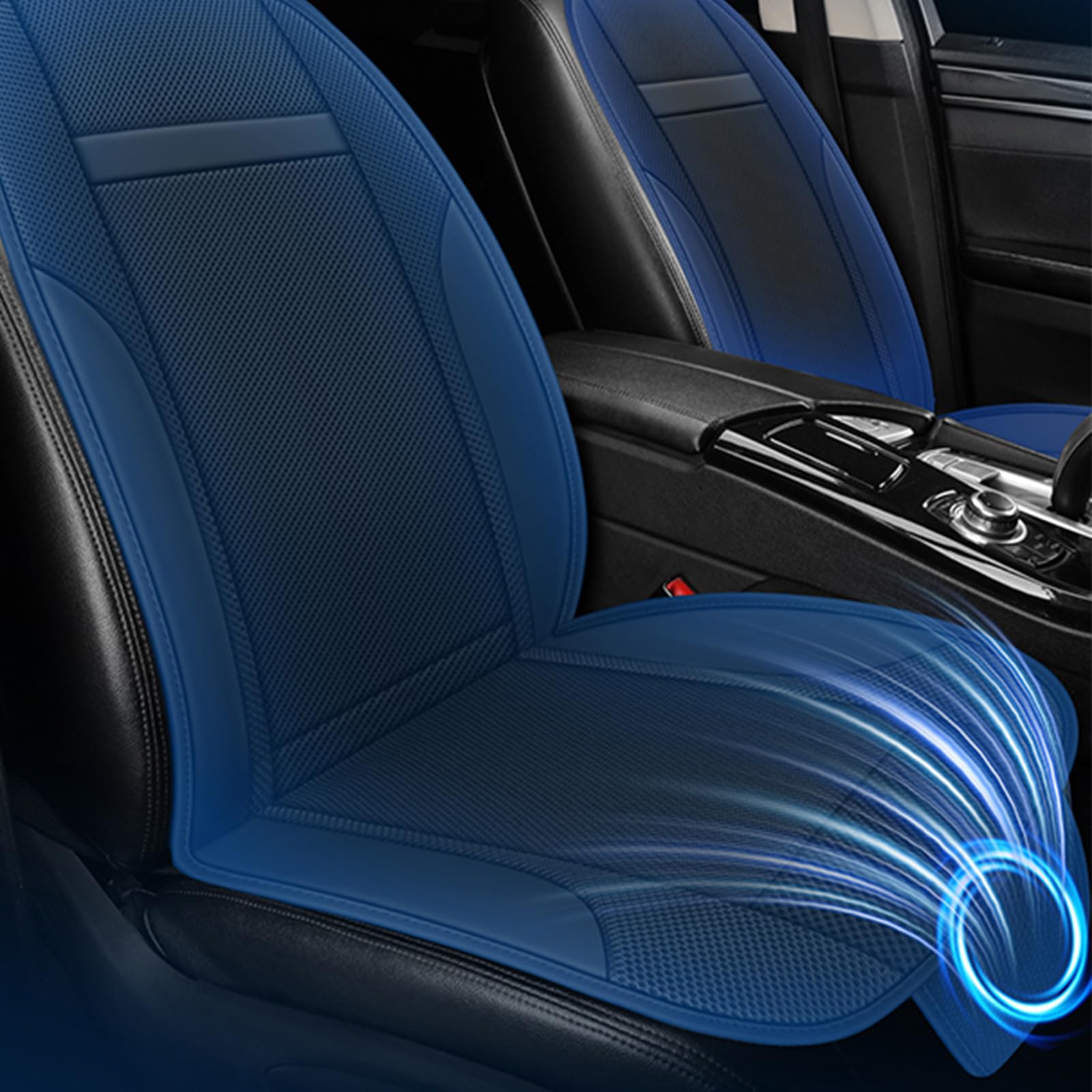 

Вентиляция автомобильного сиденья SriGM, Охлаждающее автомобильное сиденье, Охладитель сиденья, Ручное включение/выключение, Мощный вентилятор, Сетка ‎125 x 50 x чёрный