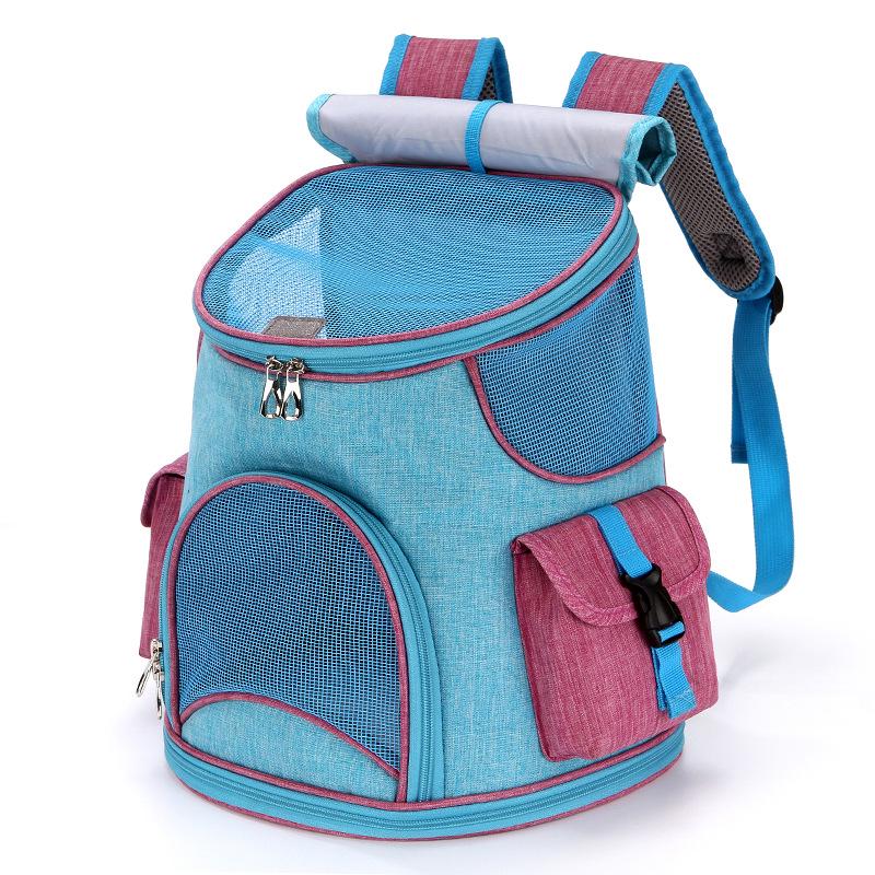 Pet Travel Backpack: Portable, Foldable & Fashionable for Dogs and Cats