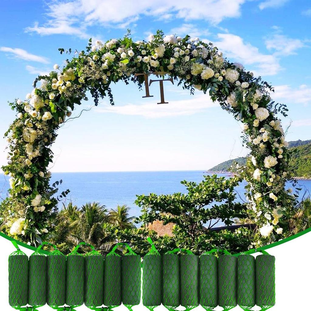 Wedding Garland Floral Arch Foam Blocks Foams Mud Garden Flower Arrangement Foams Mud Base 1 string (total 14 sections)