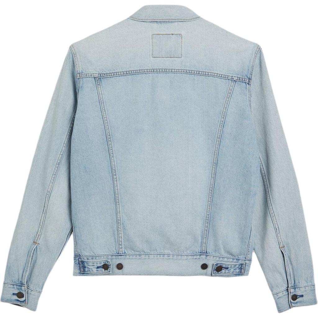 Levi's Denim Jackets Men's Light Blue Lapel Moderate 72334-0734