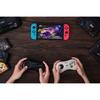 8bitdo m30 bluetooth gaming controller 6 button gamepad for ns switch windows android macos steam respberry pi  white
