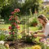 Trellis for Potted Plants Rust Proof Decorative Stakes Supports Monstera Plant Support for Outdoor Indoor Rose Clematis