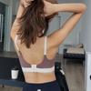 Reggiseno Sportivo Push Up Sexy Senza Cuciture per Donna Comodo Intimo da Ragazza Moda Bralette Senza Ferretto Lingerie da Donna