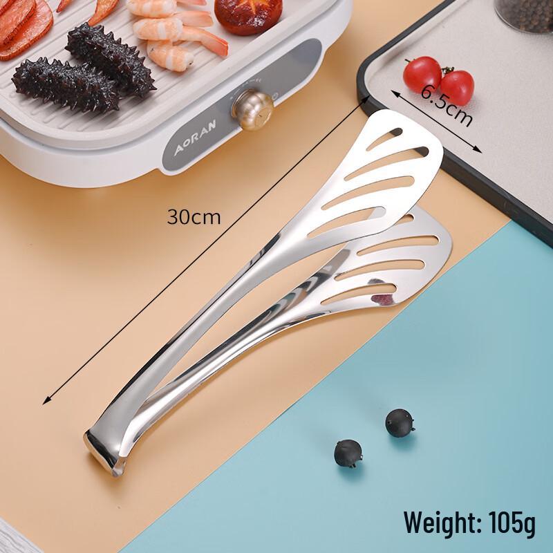 ZhiZhou Stainless Steel Square Knife Kitchen Tongs