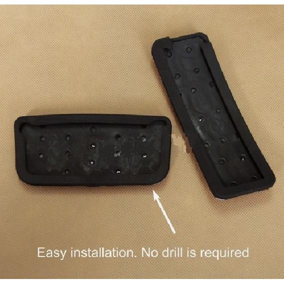 For 2016-2024 Ford Ranger Everest Foot Brake Gas Pedal Pad Covers Accessories