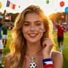 New Football Tattoo Stickers Sports Events Club Activities World Cup Fans Cartoon Makeup Face Stickers