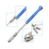 Trapano a mano manuale perforatore con 0 punte da trapano a spirale mini semi-automatico di precisione per fai da te, portachiavi in resina, creazione di gioielli