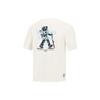 Skechers Outdoor Series Sorona Go Dri Moisture-Wicking Loose Fit Crew Neck Short Sleeve T-Shirt Unisex Tops Cotton-Candy-White P225U024-0074