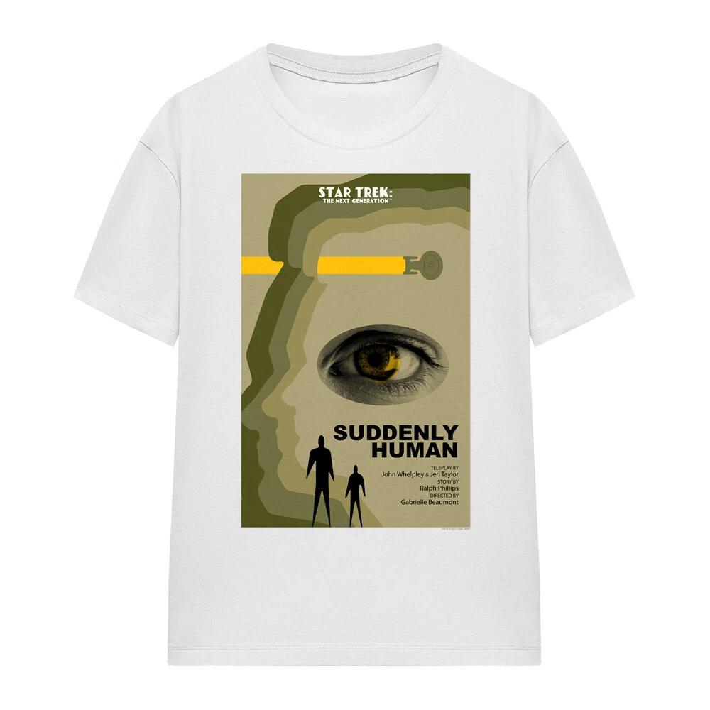 

Star Trek TNG Season 4 Episode 4 Ladies 100% Cotton T-shirt Mens Tees Top S-2XL, White 3XL