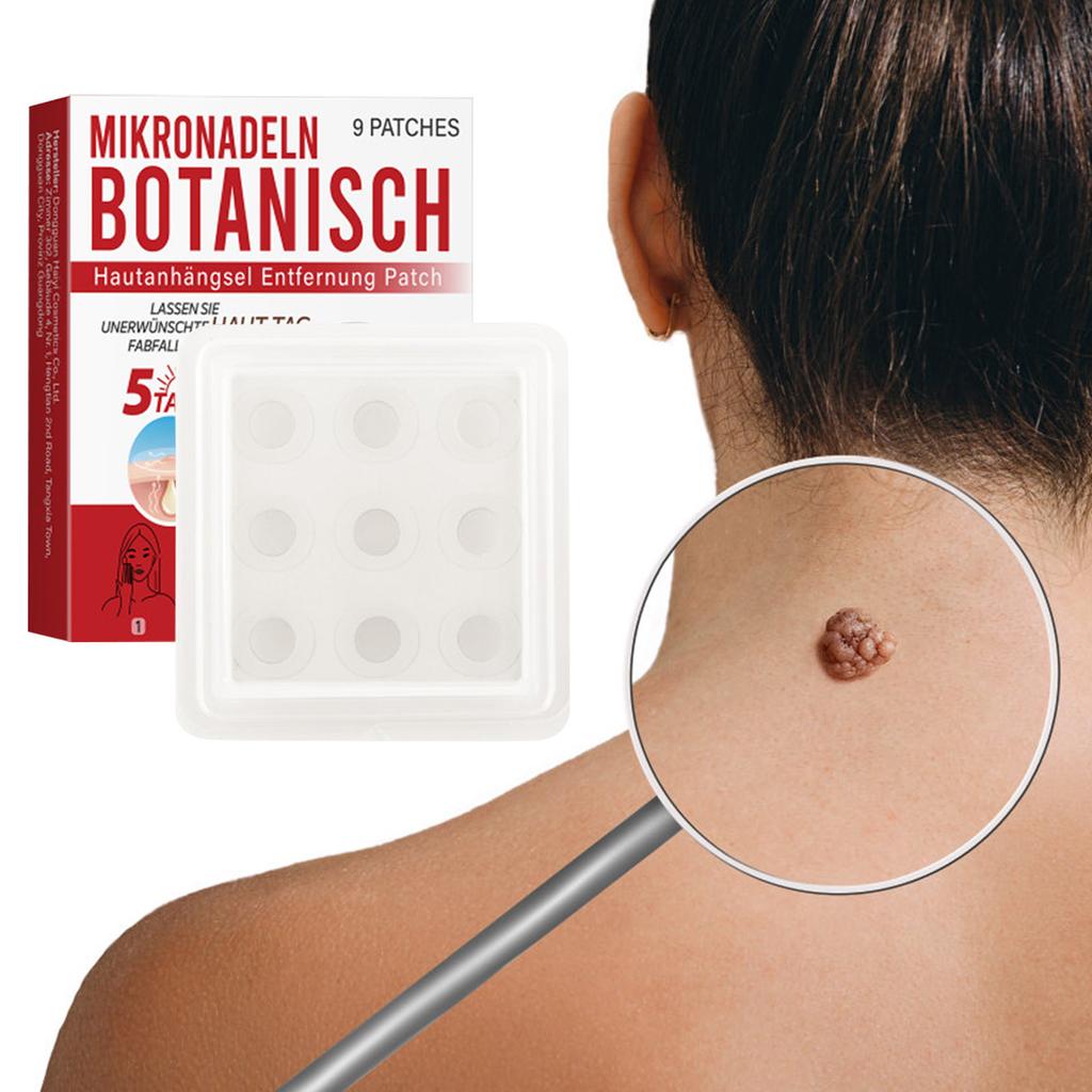 Adesivo de Microagulhas para Remoção de Nevo da Pele para Redução de Manchas Planas Faciais e Cuidados com os Olhos.