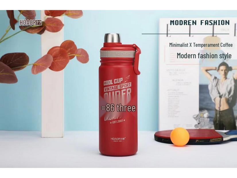 HOAOR Insulated Portable Sports Water Bottle