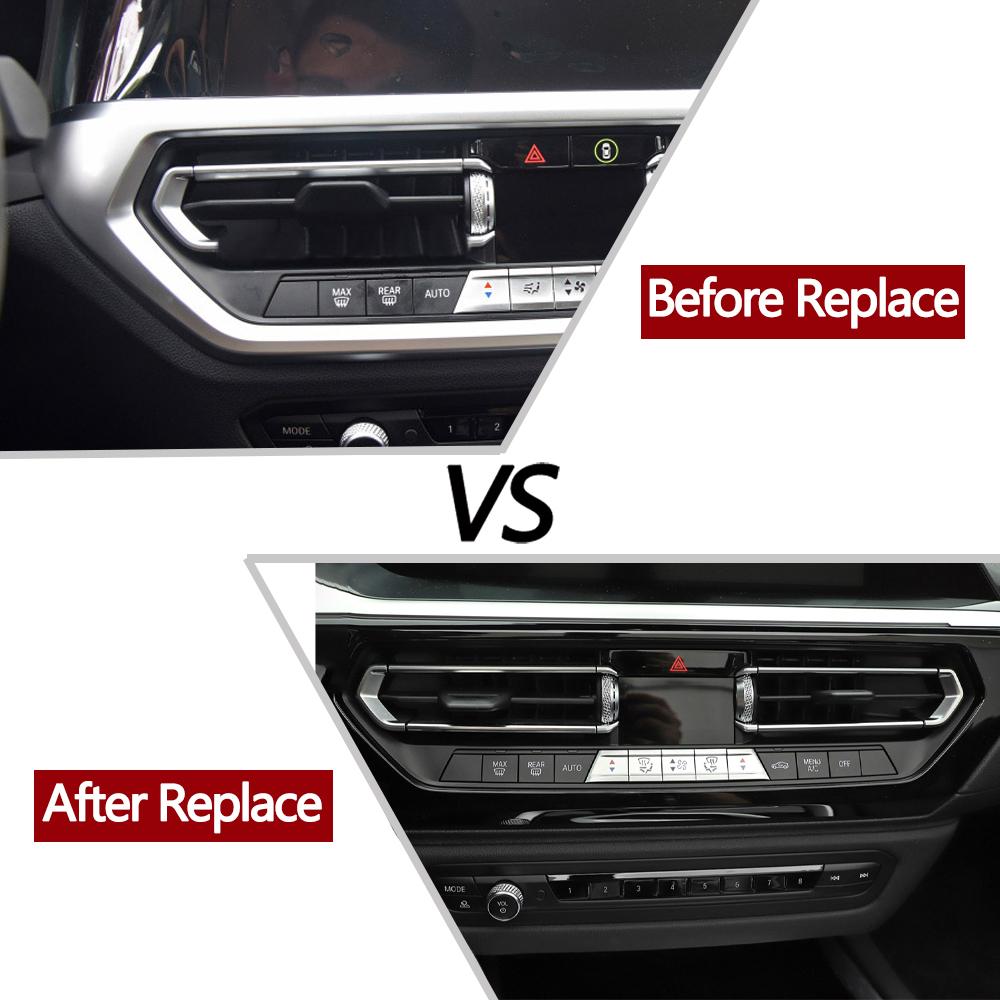 Kit de reparare a clemelor de ieșire pentru grila de ventilație pentru aer condiționat central pentru mașină pentru BMW 2 3 4 Z4 X3 X4 Series F40 F44 G20 G26 G28 G29 G01 G02