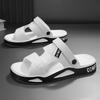 Herren EVA Sandalen Sommerbekleidung Doppelzweck Freizeitslipper Leichte Abriebfeste BStrandschuhe Lässige Trend-Sandalen Herren