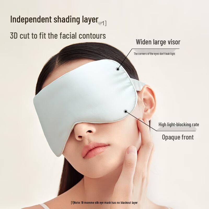 Zhenshiming Mulberry Silk Eye Mask