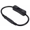 DC Extension Cable Male To Female Power Connector 5.5mmx2.1mm/ 5.5mmx2.5mm Plug Adapter for Routers LED Light Speaker
