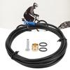 DIY 2M Bicycle Cuttable Hydraulic Disc Brake Tube Hose Cable Kit for SLX XT XTR Mountain BikeBlue