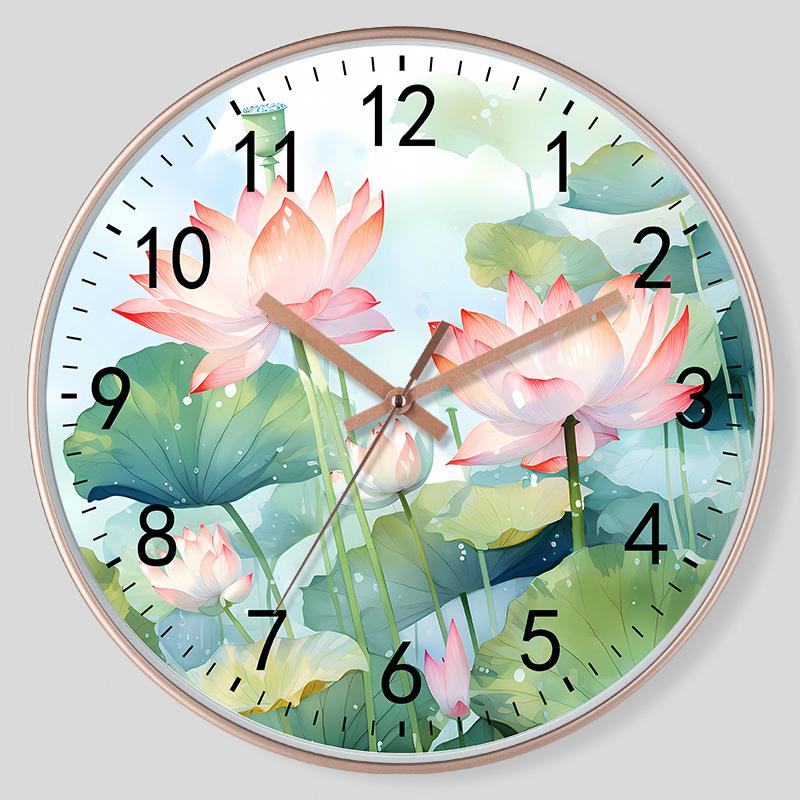 12 Inch 30CM Silent Wall Clock, Creative and Fashionable, Modern Home Clock, Living Room Simple Clock