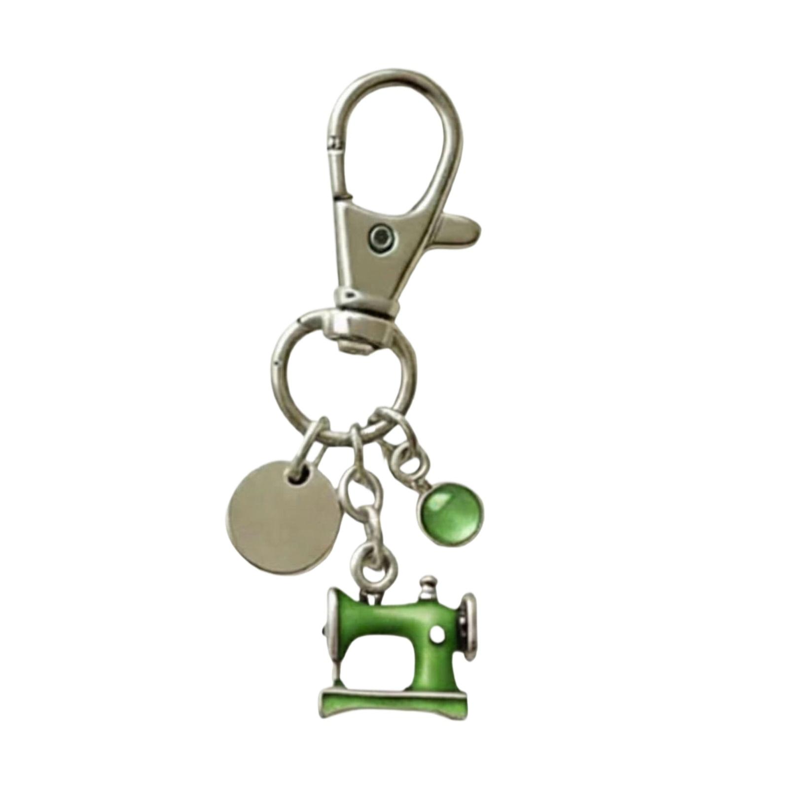 

Comfort And Reassurance Sewing Machine Keychain зелёный