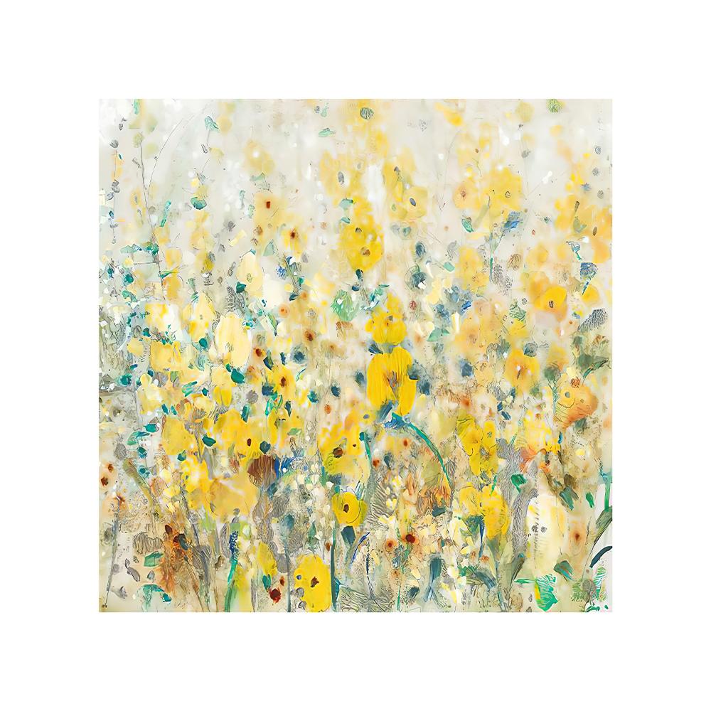 

Абстрактная Скандинавская Простая и Свежая Масляная Живопись Желтое Растение Искусство Декоративная Живопись Аэрозольная Покраска Настенное Искусство Картины для Гостиной Домашний Декор 50x50cm