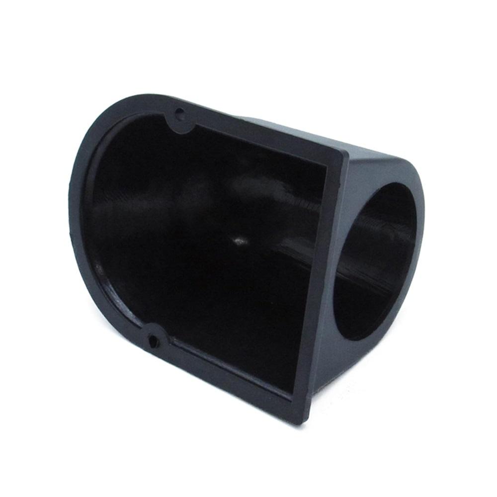 Einzel-Manometerhalterung – 52 mm Universelles Armaturenbrett-Pod – ABS-Kunststoff, Verzugsfrei – Für Autos, Lkw, Boote, Motorräder – Sicht auf Augenhöhe