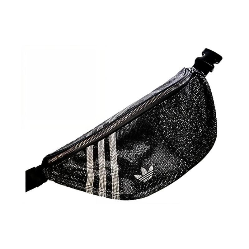 Adidas Originals Poliestrowa Torba Sling, Saszetka Nerka Regularna Unisex Czarna Adidas GD1856
